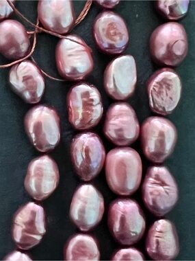 vtg Freshwater Pearls on Strand for Crafters